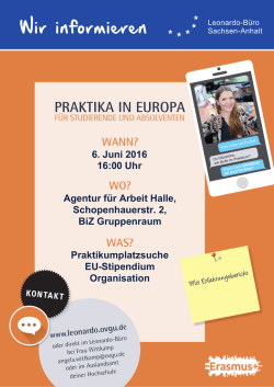 Plakat BIZ Halle