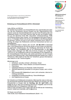 DRK-Kreisverband Musterstadt e - Jugendrotkreuz Kreisverband
