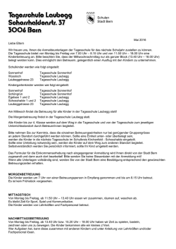 Informationen - Schulkreises Kirchenfeld