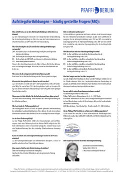 Flyer FAQ AFB - Philipp-Pfaff