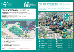A4 Besucherplan_TDOT.indd - ZENTRALBEREICH Neuenheimer