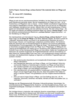 Informationen - Deutsche Gesellschaft f&uuml;r Gerontologie und Geriatrie