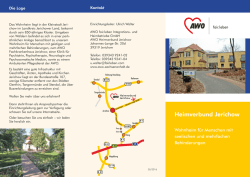 Heimverbund Jerichow - AWO Landesverband Sachsen