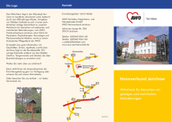 Heimverbund Jerichow - AWO Landesverband Sachsen