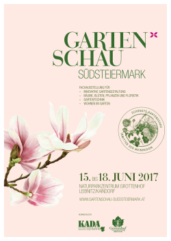 15. 18. Juni 2017 - gartenschau südsteiermark