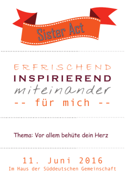 Sister Act - SV