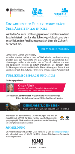 Einladung (als PDF) - Muthesius Kunsthochschule