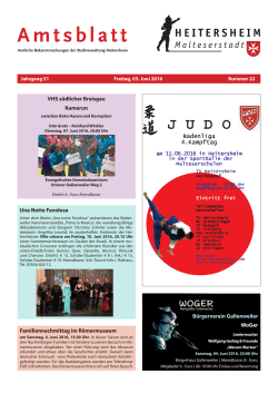 JUDO - Heitersheim
