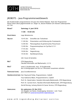 JROBOTS &ndash; Java-Programmierwettbewerb