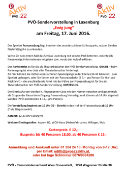 INFO... - Pensionistenverband