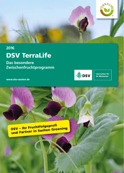 DSV TerraLife - Deutsche Saatveredelung AG