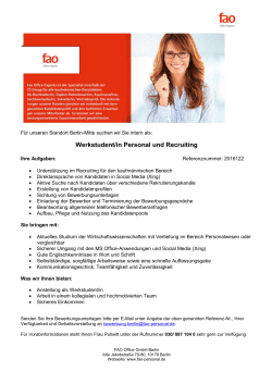Fao Office Experts - Personal und Recruiting