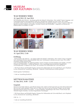 PDF - Museum der Kulturen