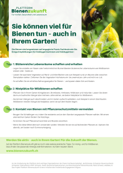 Hobbygarten - Bienenzukunft.ch