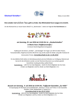 Rundbrief 2016 Juni - Fantastic Blue Reken