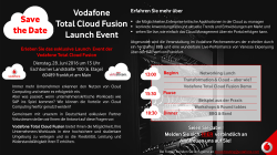 Vodafone Total Cloud Fusion Launch Event Save the