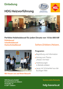 Heizvorf&uuml;hrung Z&ouml;bern