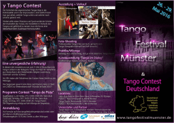 Page 1 y Tango Contest Die Schönheit des argentinischen Tangos