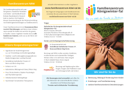 Familienzentrum NRW Unsere Kooperationspartner
