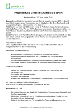 Dieses Stellenangebot als PDF speichern