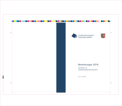 Bemerkungen 2016 - Landesrechnungshof Schleswig