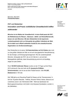 IFAT-Check: Gigantische Herausforderung f&uuml;r das Energie