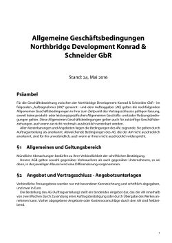 AGB - Northbridge Development