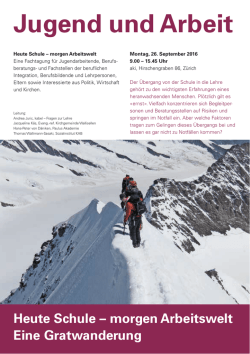 Jugend und Arbeit - Paulus