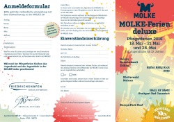 Flyer MOLKE Ferien deluxe 2016web