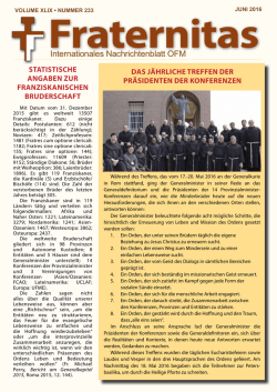 Internationales Nachrichtenblatt OFM
