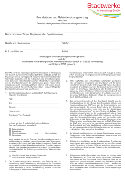 Grundst&uuml;cks- und Geb&auml;udenutzungsvertrag