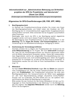 Informationsblatt zur &bdquo;Administrativen Betreuung