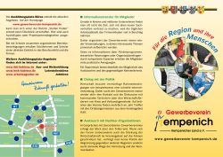 Imageflyer - Gewerbeverein Kempenich
