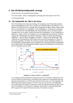 Die Zinswende der USA bei Licht besehen, Teil 4