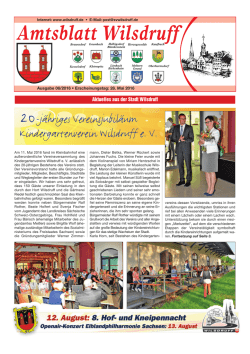 Ausgabe Juni 2016