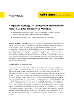 PDF downloaden - Gelbe Seiten Marketing Gesellschaft