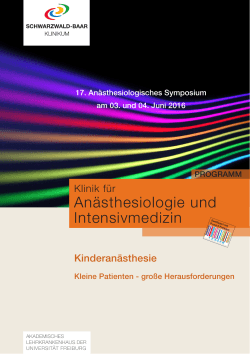 Programm Anmeldung PDF - Schwarzwald