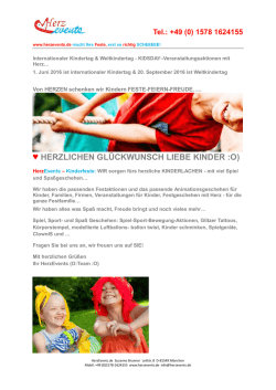HERZLICHEN GLÜCKWUNSCH LIEBE KINDER :O)