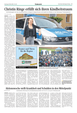 Presseartikel Paritätischer Nienburg