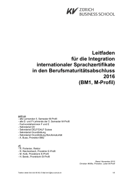 Leitfaden Sprachzertifikate BMP 2016