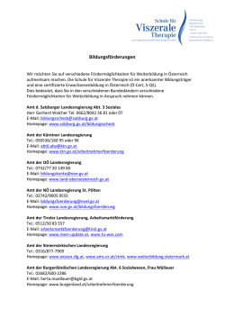 Infos zur Kursf&ouml;rderung in Ihrem Bundesland