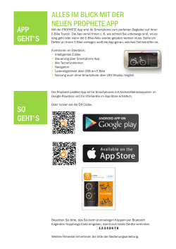 alles im blick mit der neuen prophete app app geht`s so geht`s