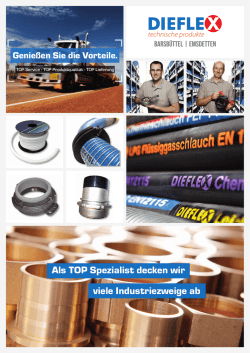 Als TOP Spezialist decken wir viele Industriezweige ab
