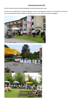 einige Impressionen