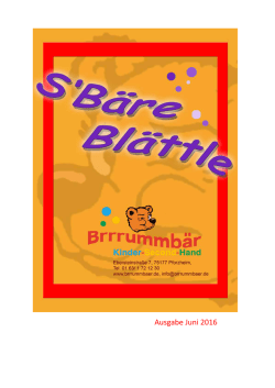 Ausgabe Juni 2016