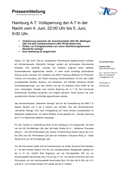 Pressemitteilung Via Solutions Nord v. 31.05.16