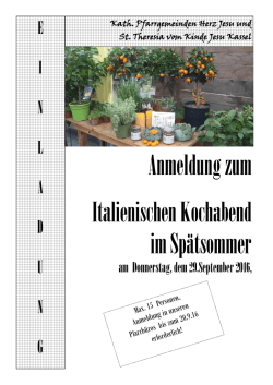 Info-Flyer - Herz Jesu