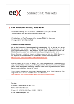 EEX Reference Prices | 2016-06-01