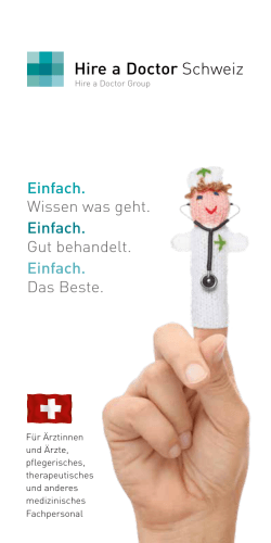 Hire a Doctor Schweiz AG