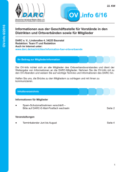 info OV